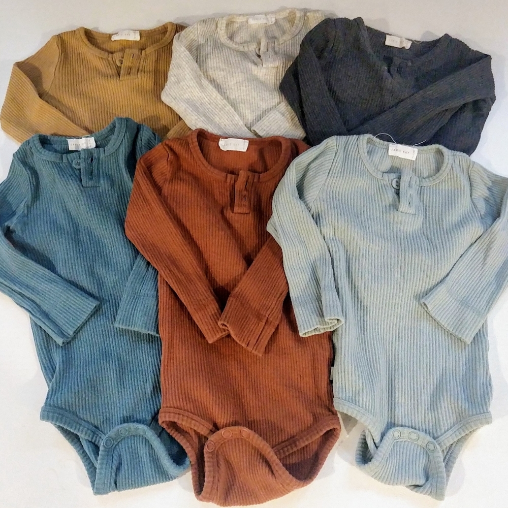 Jamie Kay Organic Bodysuits 6-12m